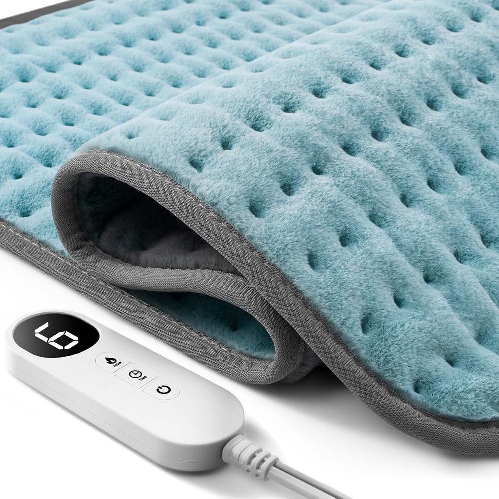 Heating Pad for Back, Neck and Shoulder Pain Relief